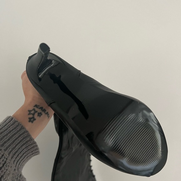 New Knee High Lace Up Boots - Picture 3 of 5